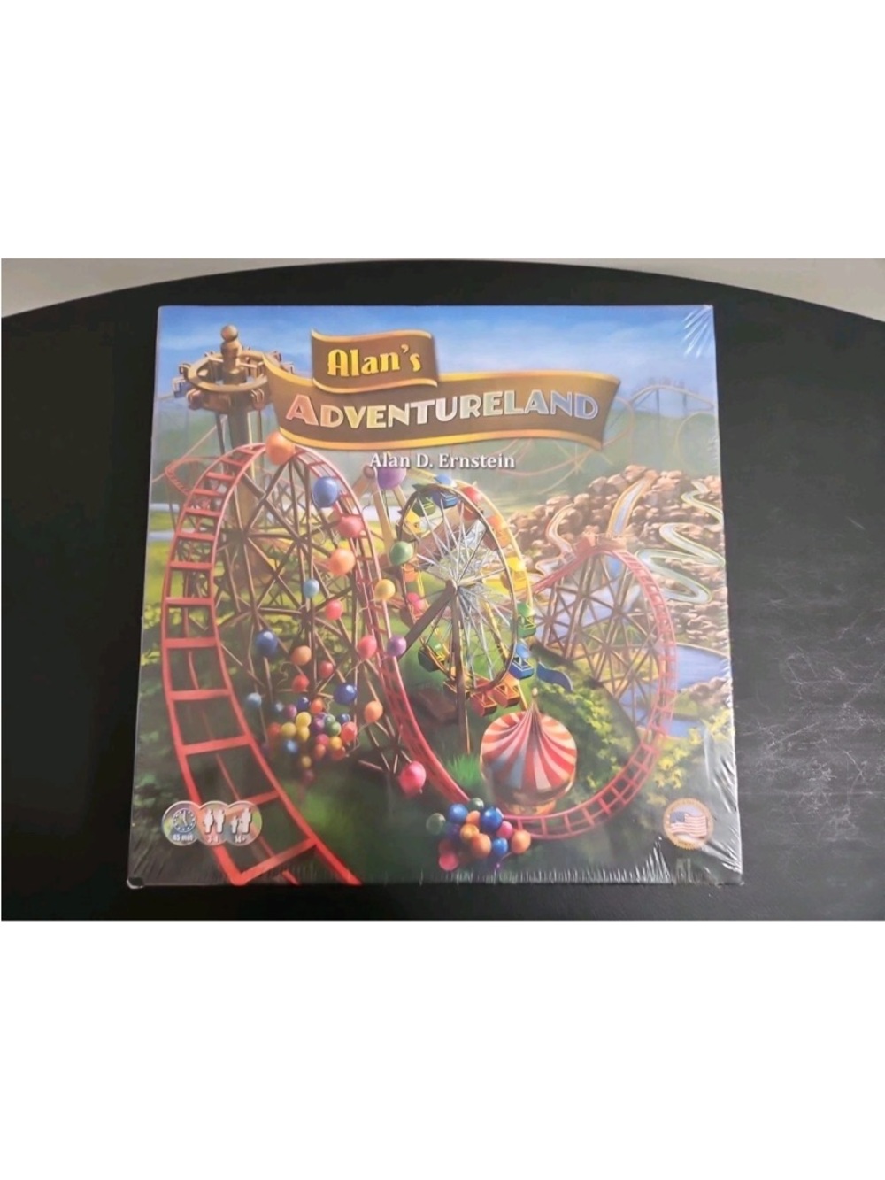 Alan's Adventureland Board Game by Rio Grande Games - New Factory sealed